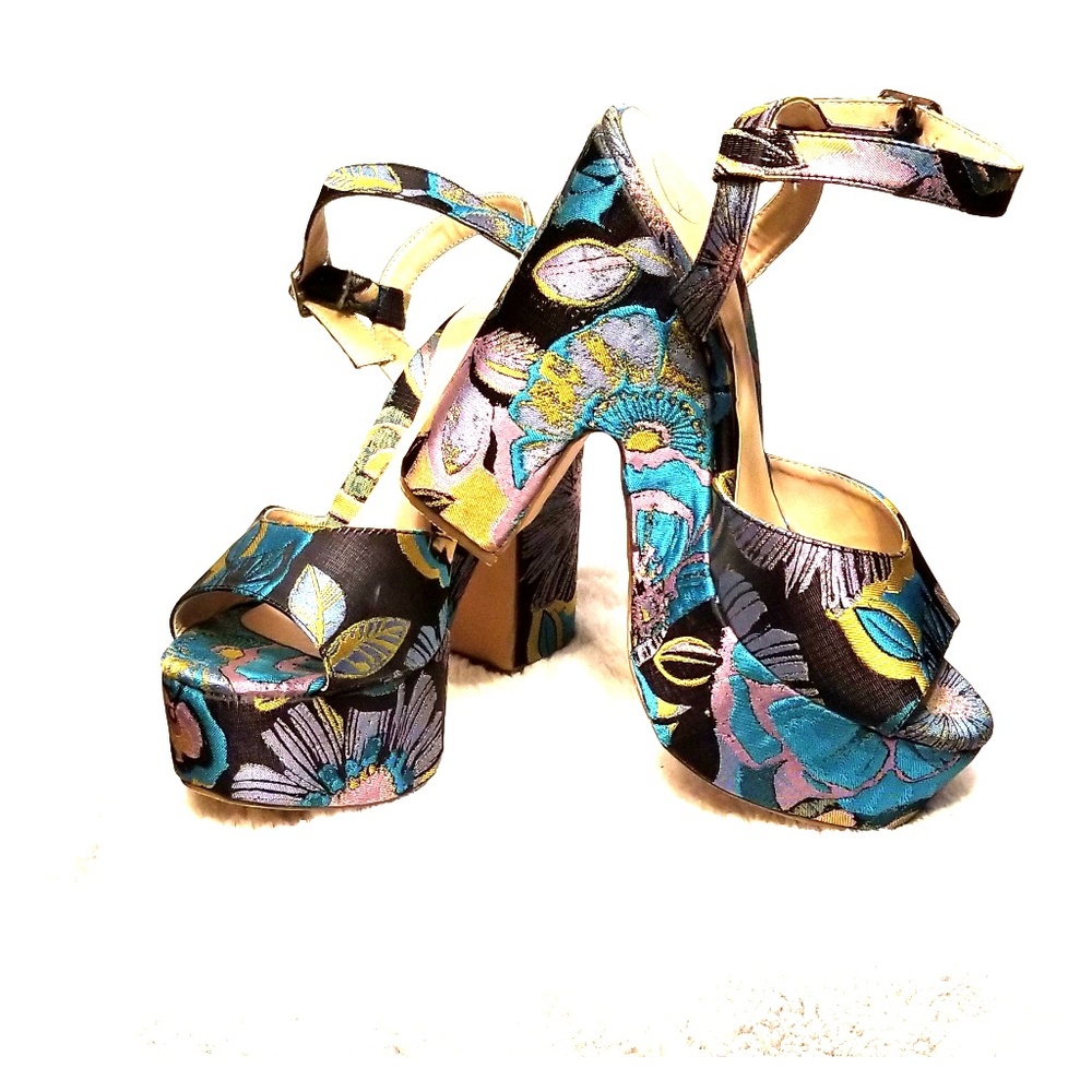 Chunky Heeled Platforms